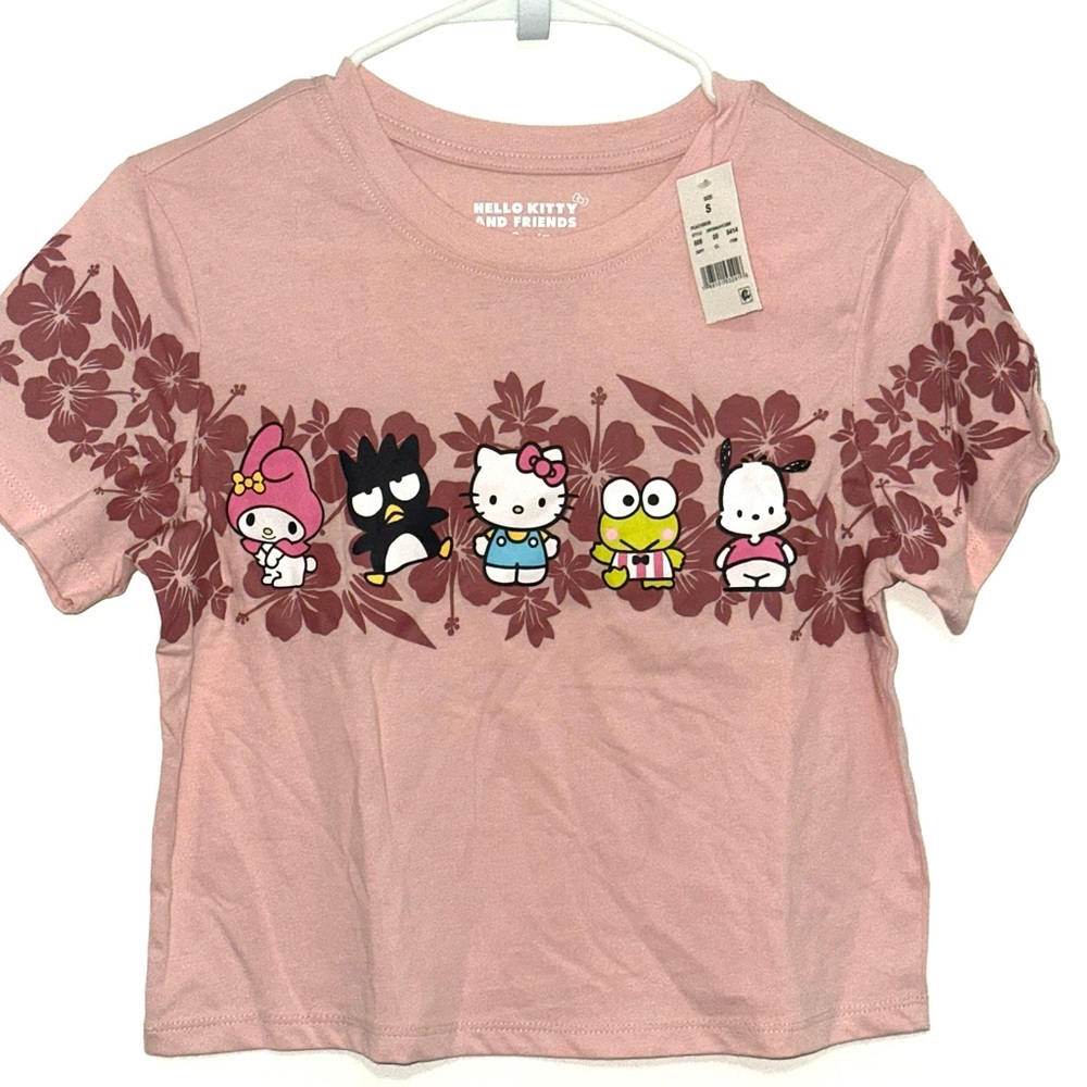 Teen/ young adult Hello Kitty crop top